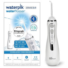 Waterpik Cordless Advanced Water Flosser, 3 Pressure Settings, Dental Plaque Rem