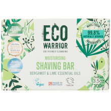 Eco Warrior Shaving Soap Bar | Shaving Bar For Men & Women | Vegan, Natural, eco