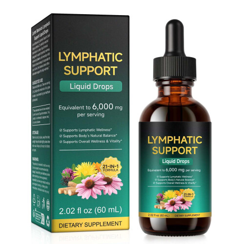 Lymphatic Drainage Drops – 6,000 mg Equivalent per Serving – Advanced Botanical