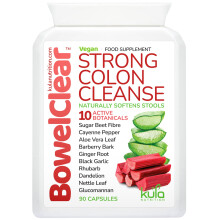 BowelClear - Strong Colon Cleanse Detox – Fast-Acting Herbal Laxatives for Const