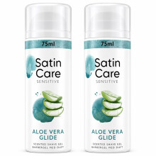 Travel Size Shaving Gel for Sensitive Skin with Aloe Vera (Pack of 2) -Moisturis