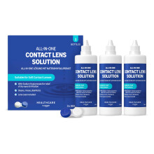 Healthcare by Amazon All-In-One Contact Lens Solution with Sodium Hyaluronate –