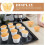 100pcs cupcake envoltórios bolo copos oco flor design papel decorativo 7