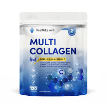 HealthEssent Multi Collagen Capsules 1650mg for Women & Men | 6 in 1 Complex wit