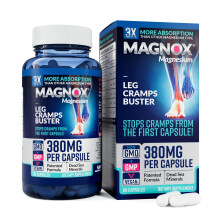 MAGNOX Buster | Patented Clinically Tested 380mg Magnesium Supplement for Spasm