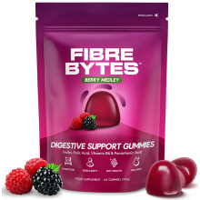 Fibre Bytes Fibre Gummies for GLP-1 Support – 3.5g Daily Fibre for Digestive Hea