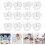 50pcs Cupcake Envolvedor Bolo Linhas Oco-Out Envolvedor Papel Borboletas Ocas Criativas 7