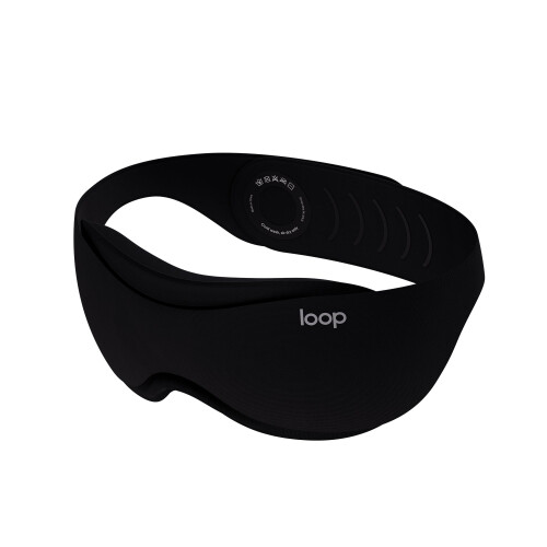 Loop Loop Eclipse Sleep Mask – Premium Light-Blocking Eye Mask for Sleep, Travel, Nap