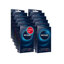 MY.SIZE Classic Condoms Size 1 I 60 mm Width I 100 Pieces Maxi Pack I Premium Co