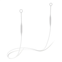 Ptwola 1 Pcs Earplug Lanyard Magnetic Tug-Resistant Safety Earplugs Cord Silicon