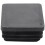 120 Pcs Plastic Square Blanking End Caps Tube Inserts 25mm x 25mm 3