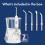 Waterpik Waterpik Ultra Professional Water Flosser, 5 Tips, Advanced Pressure Control Sys 8