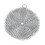Silver Rust Proof 18x18cm Stainless Steel Chainmail Scrubber Cleaner 2