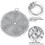 Silver Rust Proof 18x18cm Stainless Steel Chainmail Scrubber Cleaner 5
