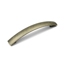 Antique Brass Cabinet Bow Handles (128mm Handle)