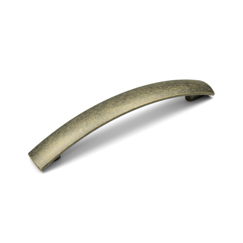 Antique Brass Cabinet Bow Handles (128mm Handle)