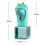 Hand Soap Dispenser for Bathroom Countertop Automatic Touchless A 5