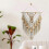 Khaki Boho Tapestry Wall Hanging Gorgeous Craft Decorative Ornament 2