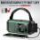 10000mAh Hand Crank Emergency Radio Multiple Charging Modes Strong Reception 2