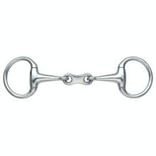 (5.5in, Silver) Shires French Link Horse Eggbutt Snaffle Bit