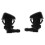 2 Front Windshield Washer Nozzles Fits Nitro 07-11 Commander 06-10 Liberty 08-12 Black 5