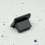 Matt Black Small Square Kitchen Cabinet Knob 5