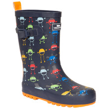 (2, Monster Print) Trespass Kids Welly Boot Wellies Puddle