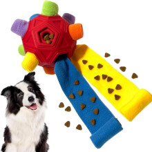 Čuchacia loptička pre psov, interaktívna hračka, hľadanie potravy, čuchacia podložka, pomalé kŕmidlo, hračka-puzzle pre psov