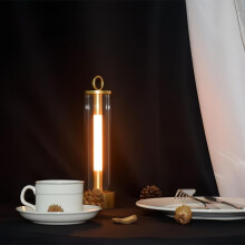 Luz noturna LED externa, interruptor de toque, dimerização em três cores, luz de camping, luz ambiente recarregável, luminária de mesa