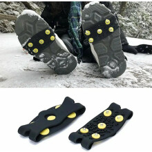 Kindersneeuwschoenspikes, stijgijzers, wandelstijgijzers, schoenspikes, ijslaarzen, antislip, lichtgewicht en draagbaar voor ijs en sne