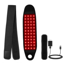 Handmassageapparaat met roodlichttherapieband, nabij-infrarood licht van 660 nm en 850 nm, voor pijnverlichting op het lichaam.