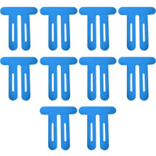 10 stuks knie-kinesiologietape, voorgesneden knietape, ademende sporttape, elastische sporttape voor hardlopen, W
