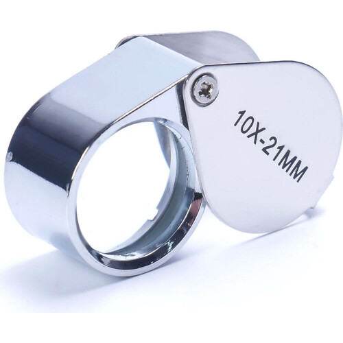 Μεγεθυντικός φακός Triplet Eye Loupe, εργαλείο αναγνώρισης διαμαντιών για κ