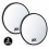 True Face 2 Pack 20X Handheld Magnifying Makeup Mirror 1