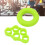 Grüner Fingerkrafttrainer aus Silikon 18