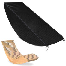 Wetterfeste Outdoor-Schaukelstuhlhussen,langlebig,wasserdicht, Polyester,UV-Schutz,staubdichtes Design,für Gartenlounges,Terrasse