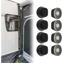 Limpet Saugnapf System 8er Set, kompatibel Dometic Kampa Markise Wohnmobil, starke Haftung, Markisen Befestigung für Camper & Woh