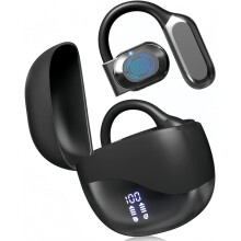 AI valós idejű fordító headset – 144 nyelv, fülhallgató, iPhone és Android kompatibilis, utazáshoz/munkához/tanuláshoz, fek