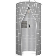 Runder Duschvorhang 90x200cm – Outdoor Camping Duschvorhang, Strand & Privatsphäre