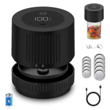 Mason-Jar-Vakuumierer für Weithals-und Standardgläser, ideal für Einmachen und Lebensmittelaufbewahrung,perfektes Geburtstagsgesc