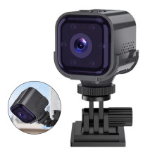 Mini WLAN Überwachungskamera 1080P Full HD,Akku-Sicherheitskamera mit Bewegungserkennung, Infrarot-Nachtsicht, 2-Wege-Audio & App