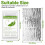 Emergency Thermal Foil Blankets 12-Pack, Survival Blanket 210cm x 130cm 3