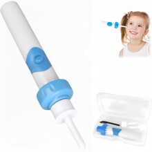 Oorwasverwijderaar, oorreiniger, oorprikker voor baby's, kinderen en volwassenen (geen batterij nodig)