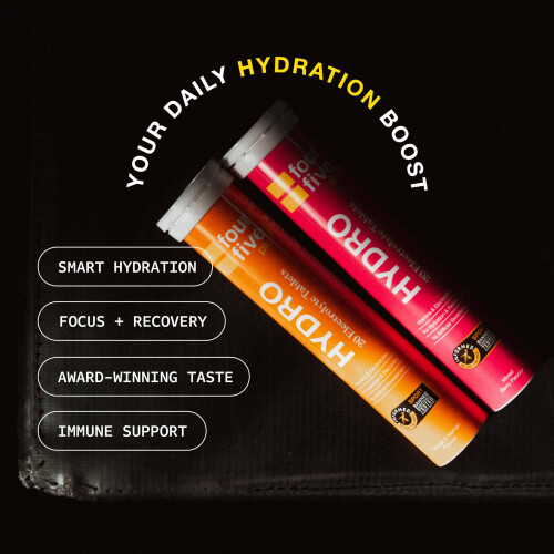 fourfive Hydration Tablets (Starter Pack) Low Calorie Vitamin Electrolytes, Vega 1
