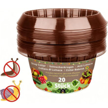 Ensemble de 20 anneaux de protection anti-escargots, colliers de protection pour plantes, housses de protection pour vos laitues et aut