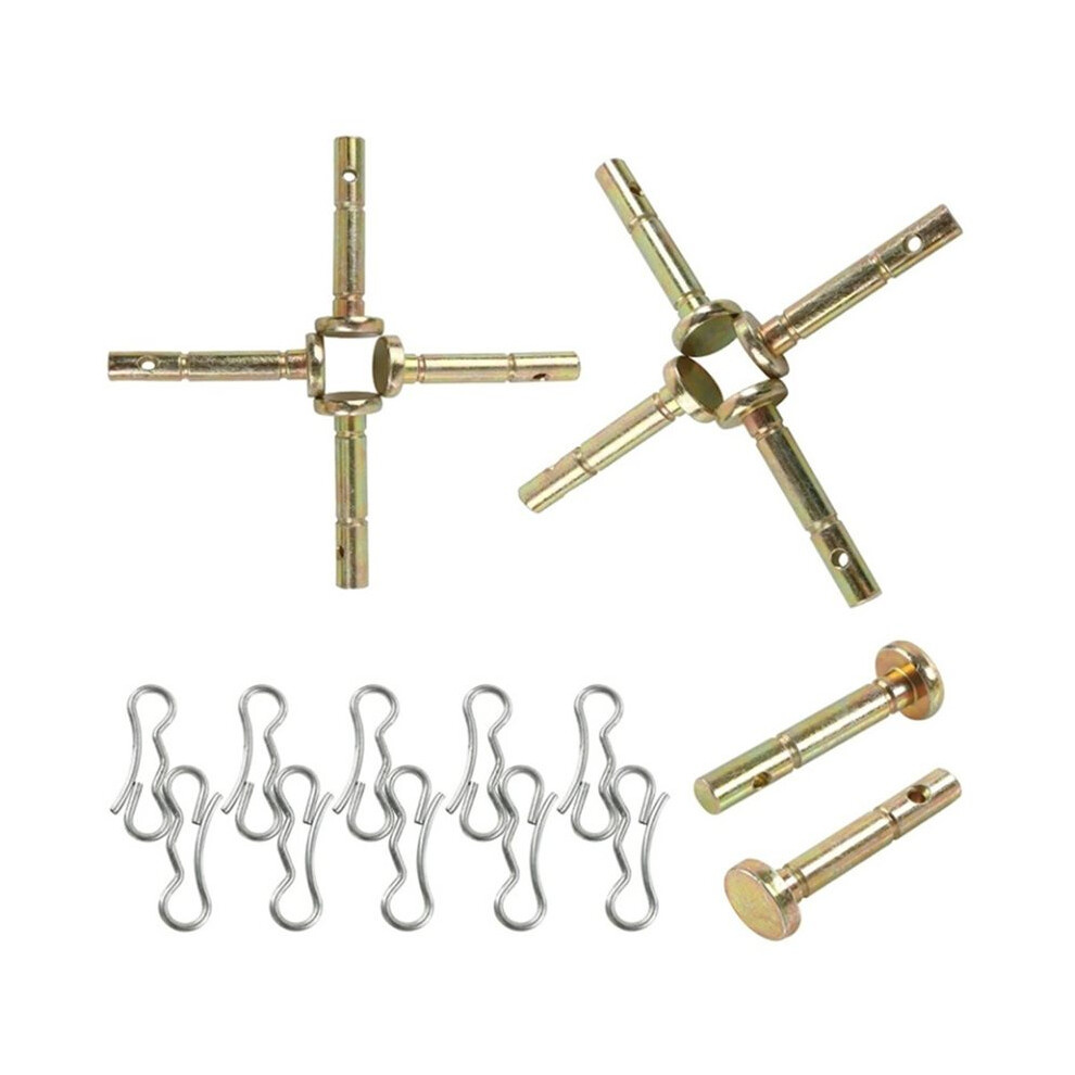 738-04124A And 714-04040 Shear Pins&Cotter Pins, Replacement For Mtd Cub Cadet Troy Bilt 6032948611257