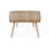 Vionna Curved Coffee Table with Shelves Oak 5