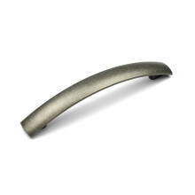 Antique Pewter Cabinet Bow Handles (128mm Handles)