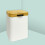 Vægmonteret badeværelsesspand, 3 l, softclose-låg 5
