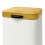 Vægmonteret badeværelsesspand, 3 l, softclose-låg 6